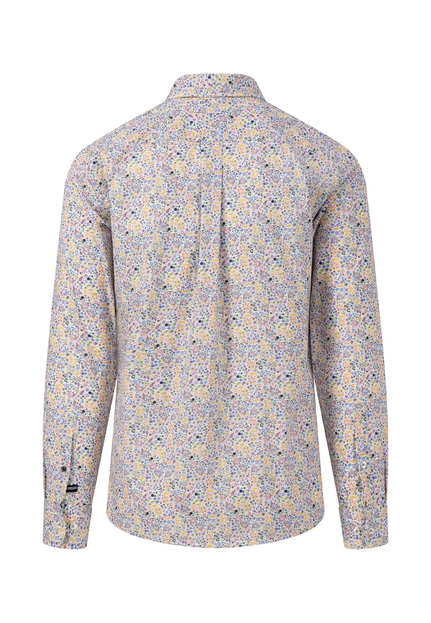 40% OFF FYNCH HATTON Multi Print Shirt - Men's Soft Cotton – Dusty Lavender - Size: XL