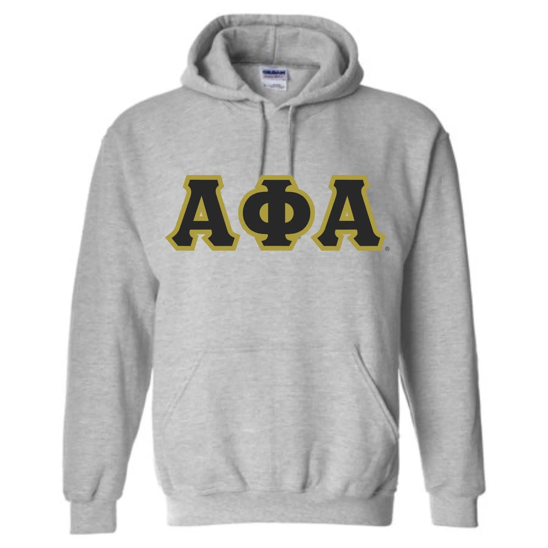 Alpha Basic Applique Hoodie