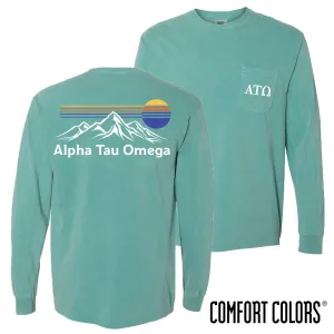 ATO Retro Mountain Comfort Colors Tee