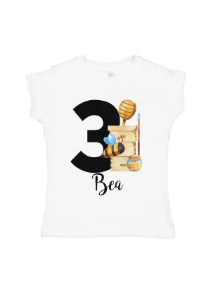 Bee Keeper Personalized Girl's Top