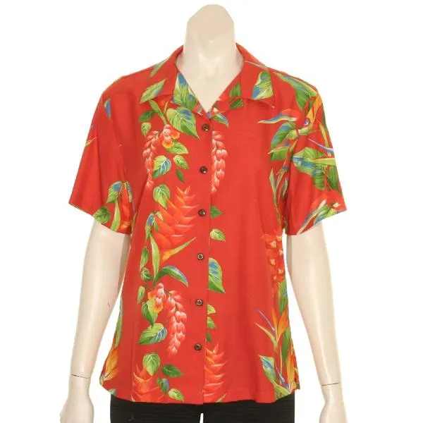 Bird of Paradise Camp Blouse