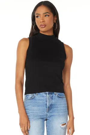 Bobi Sleeveless Turtleneck Tank