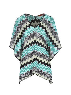 chevron knit kaftan