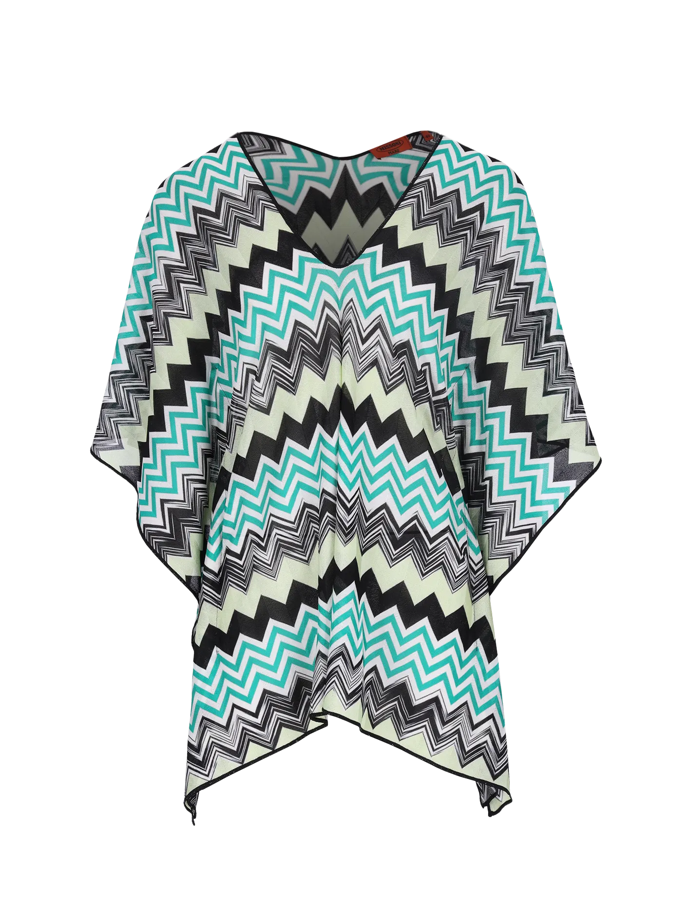 chevron knit kaftan