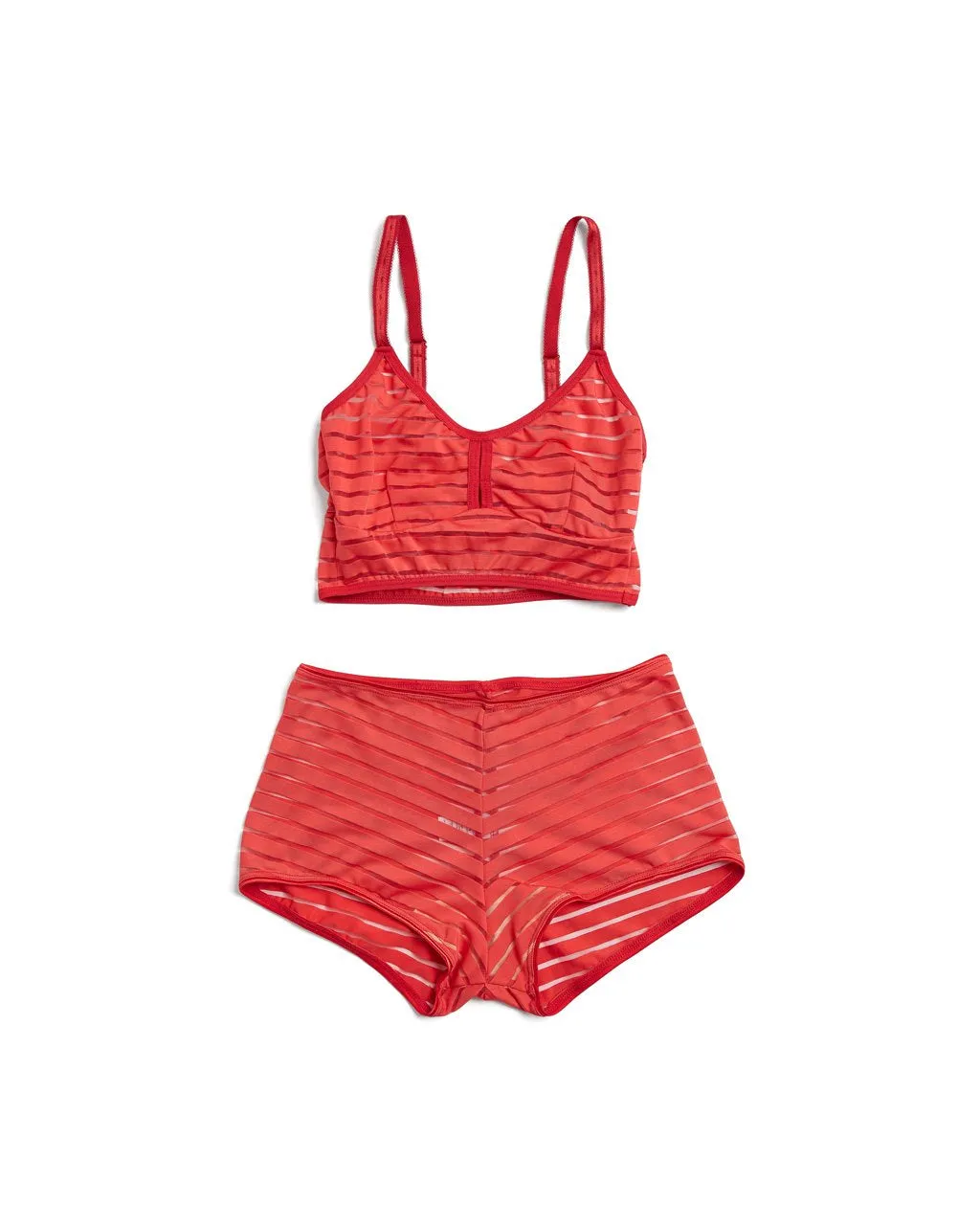 Classic Bralette - Red Shadow