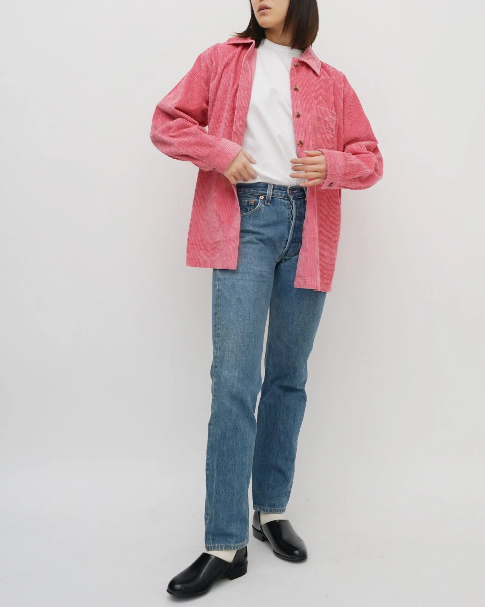 Corduroy Shirts / Pink