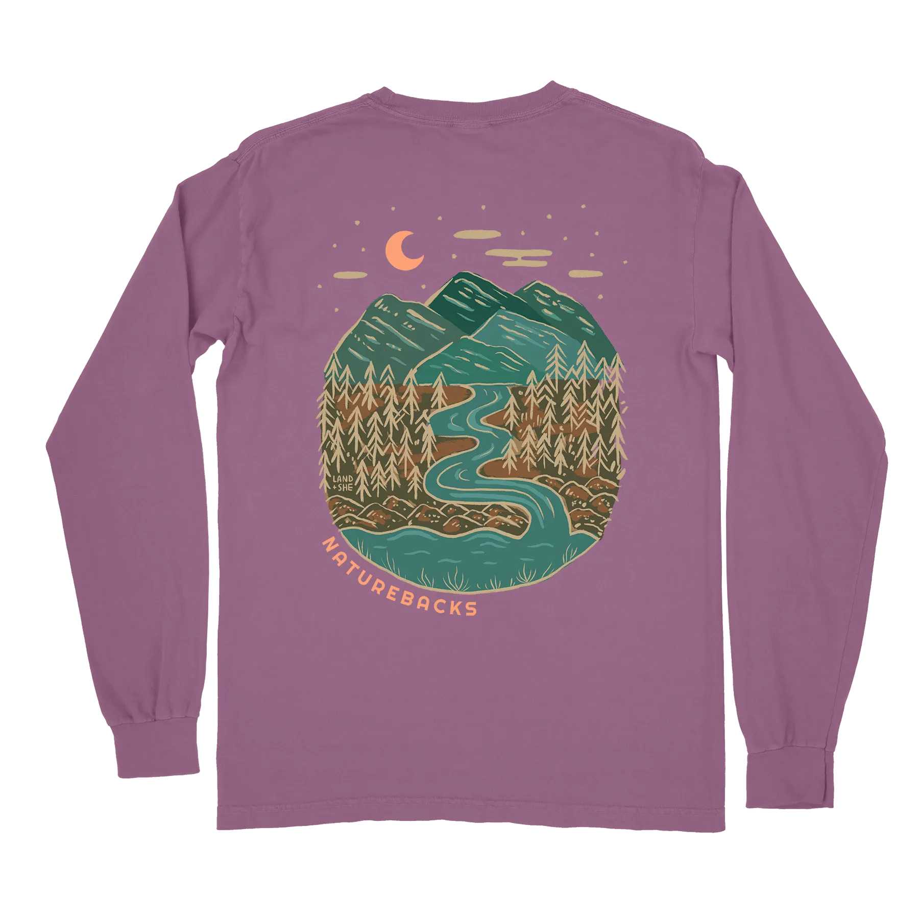 Evergreen Long Sleeve (Berry)