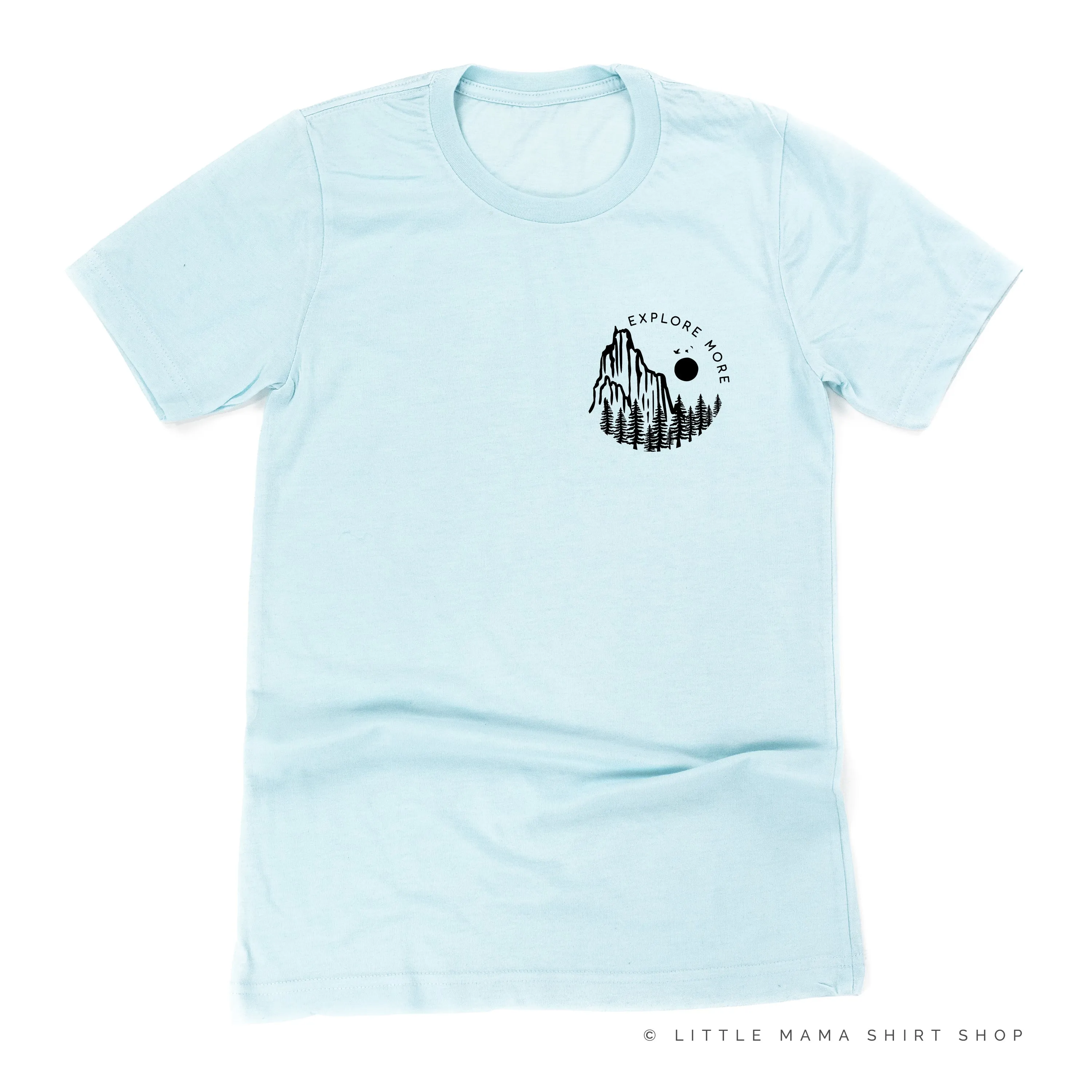 EXPLORE MORE - Pocket Design - Unisex Tee