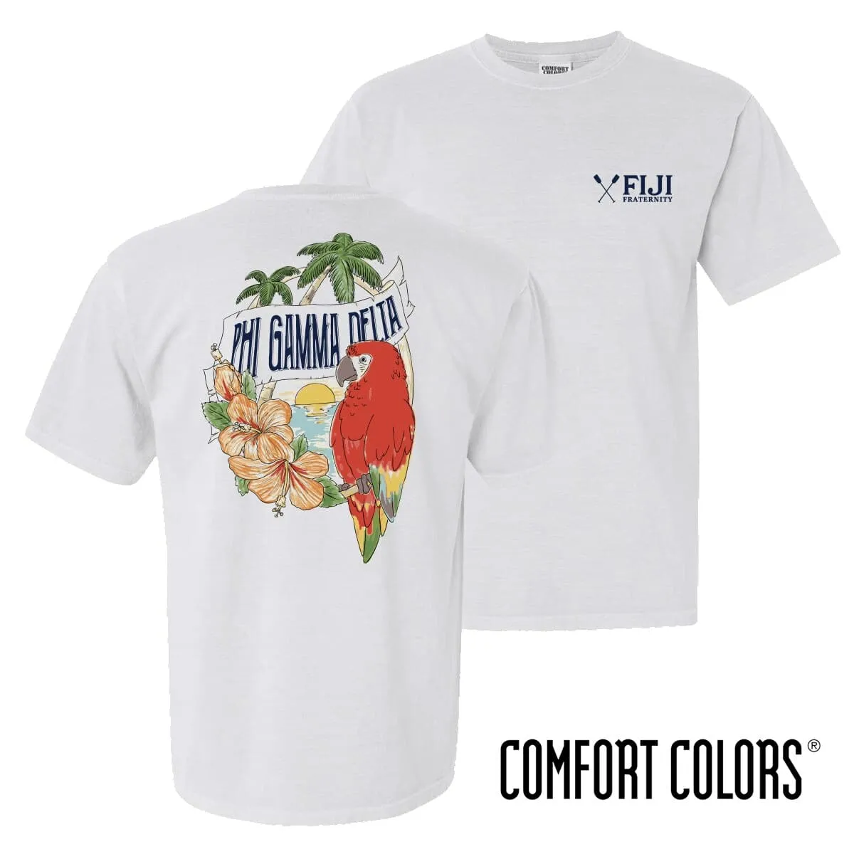 FIJI Comfort Colors Tropical Tee