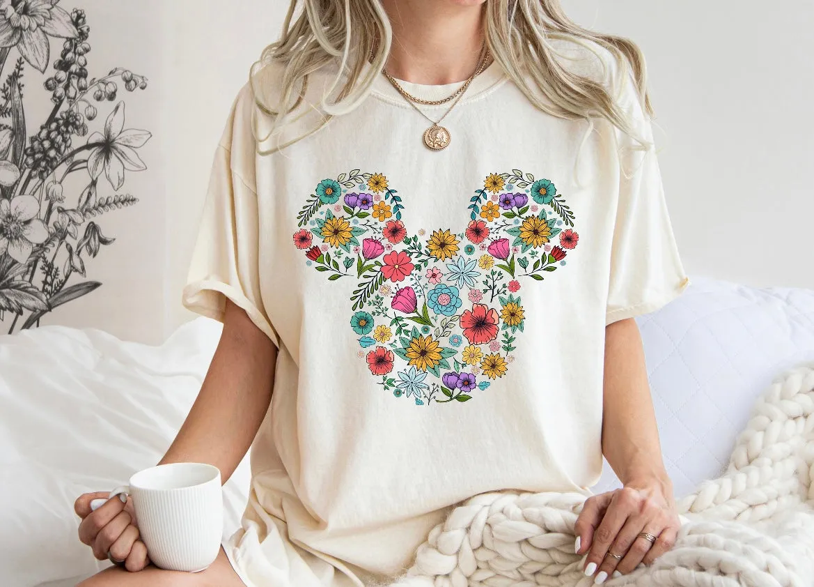 Floral Mouse Shirt