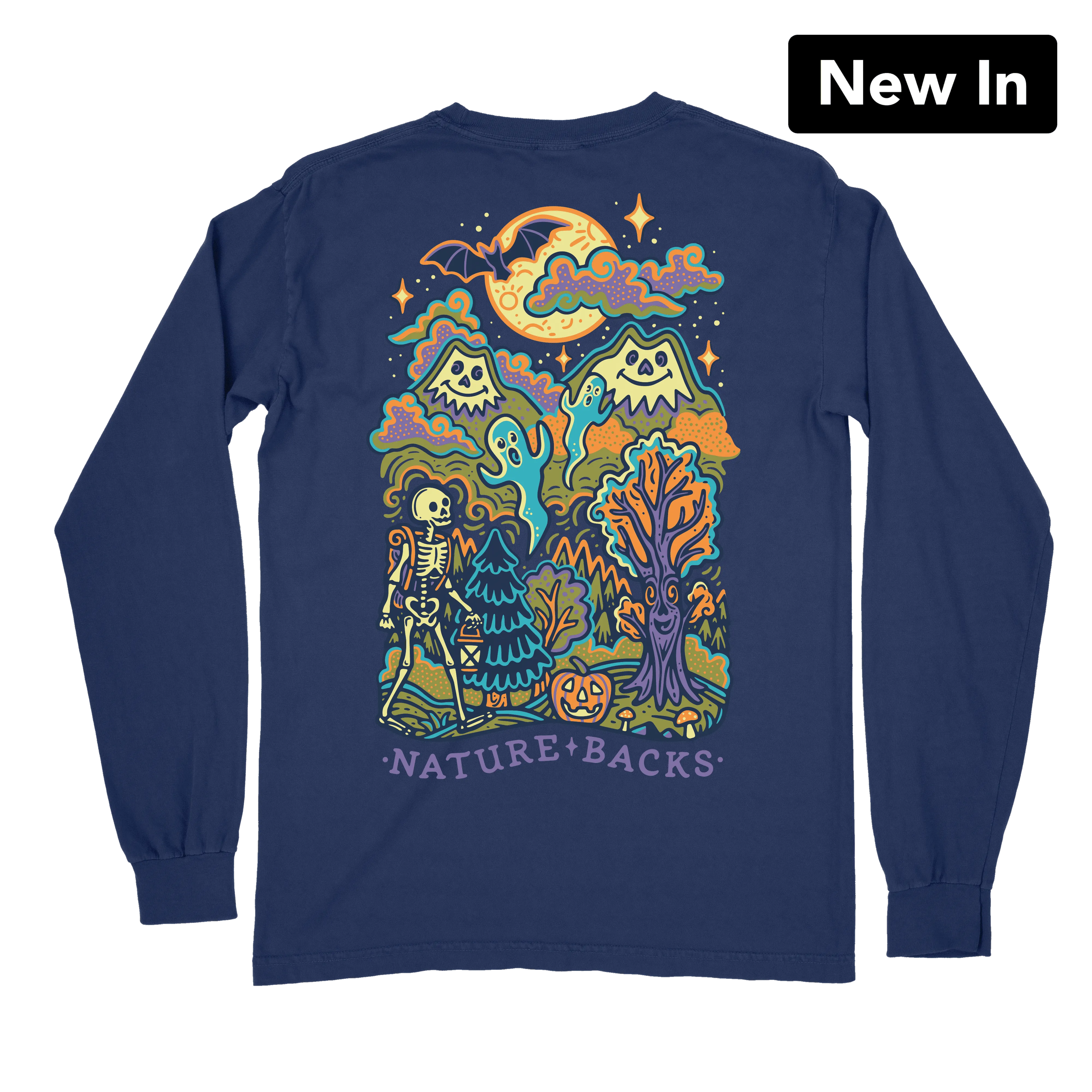 Haunted Trails Long Sleeve (Midnight)