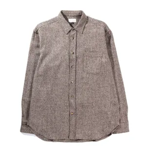 HOUSE OF ST. CLAIR 1905 SHIRT MARLED TWEED BROWN