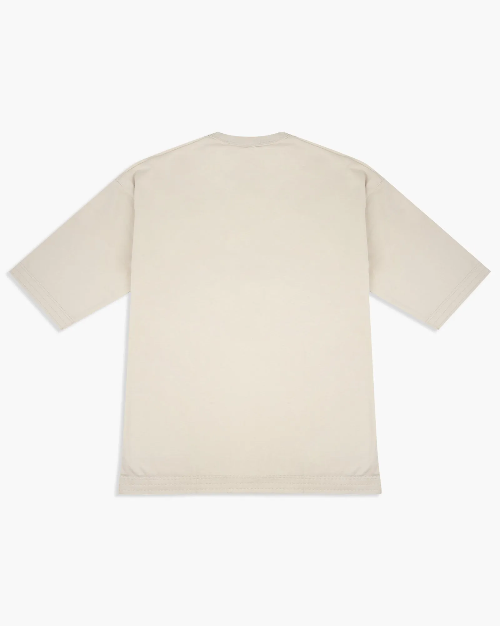 Jackman Grace Half Sleeve Tee - Rosin White