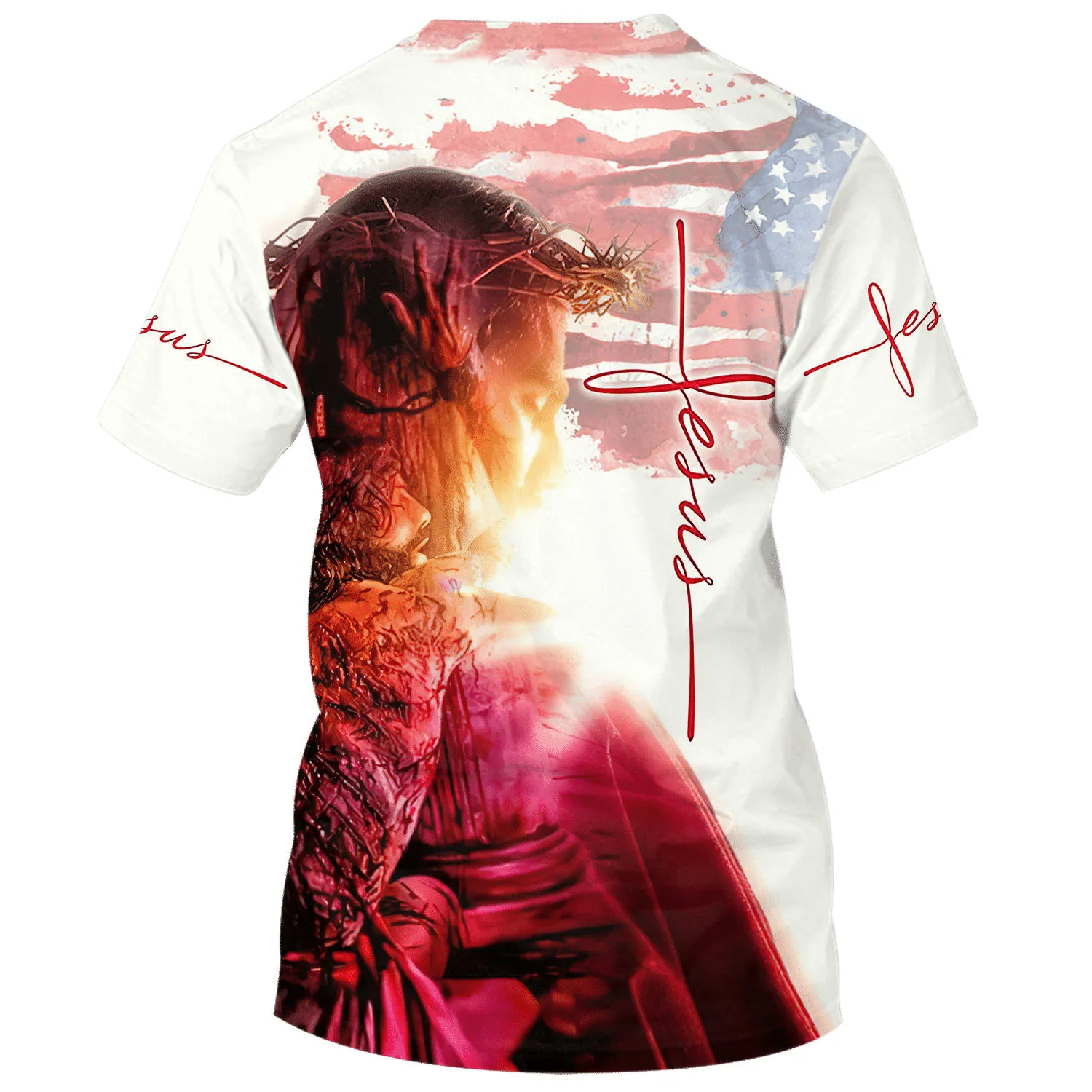 Jesus Christ 3d Shirts - Christian T Shirts For Men And Women