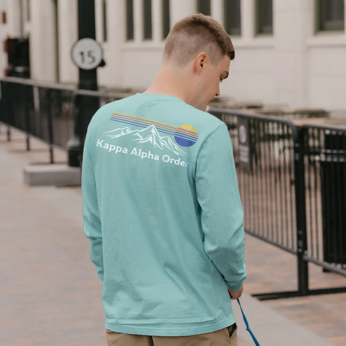 Kappa Alpha Retro Mountain Comfort Colors Tee