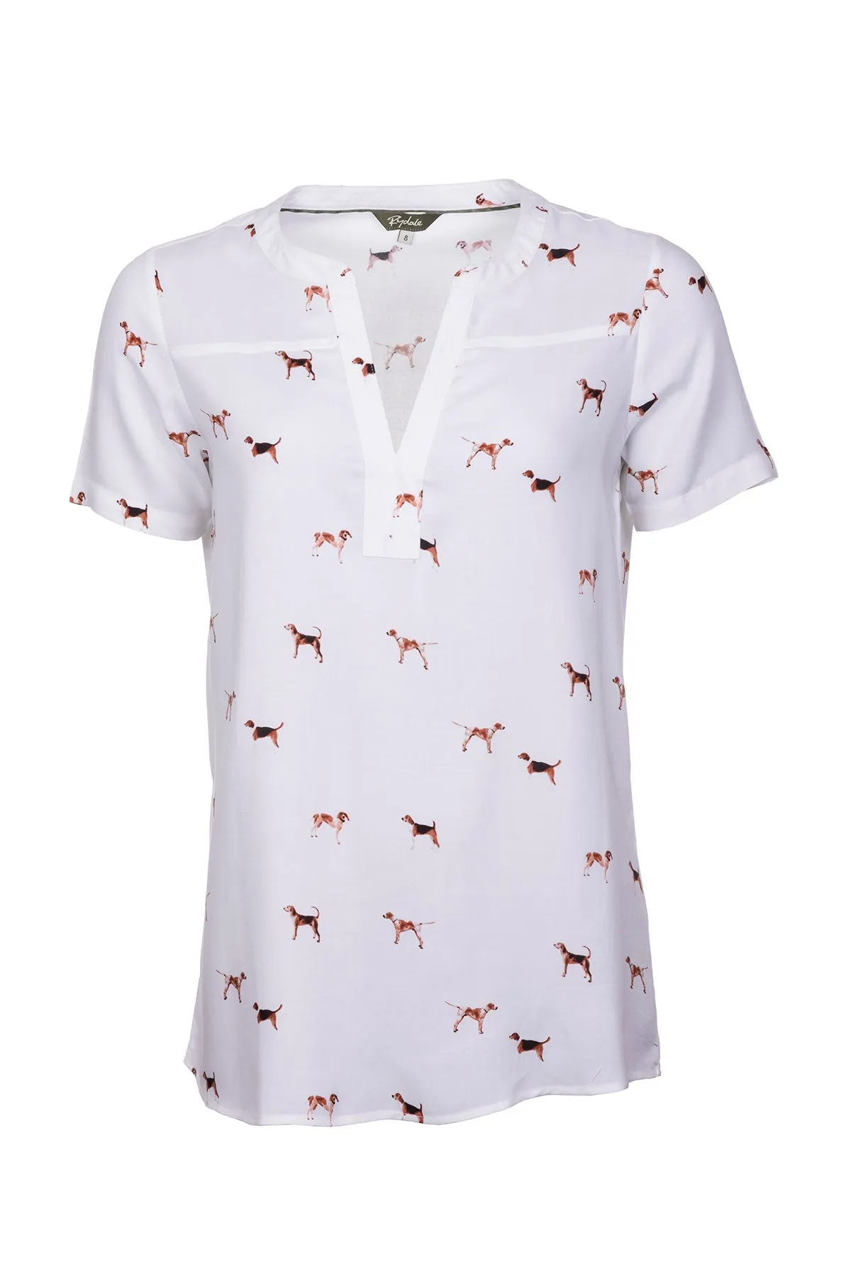 Ladies Short Sleeve Wistow Blouse