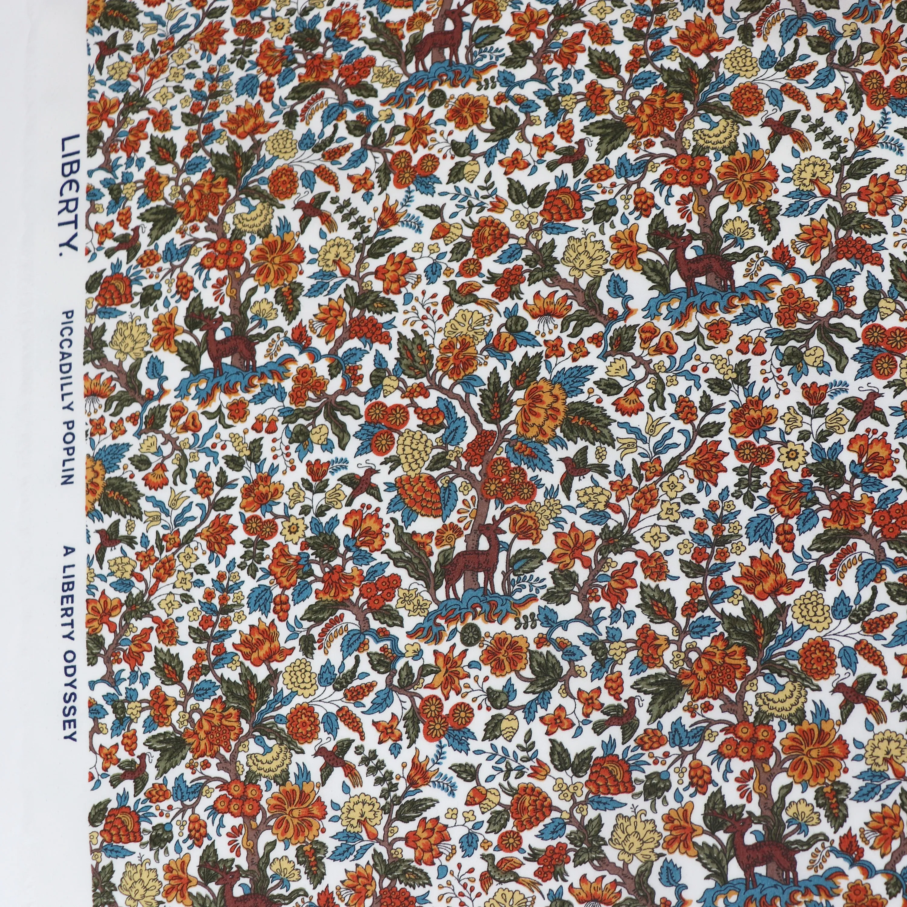 Liberty Fabrics - Salters Forest - Piccadilly Cotton Poplin - SALE