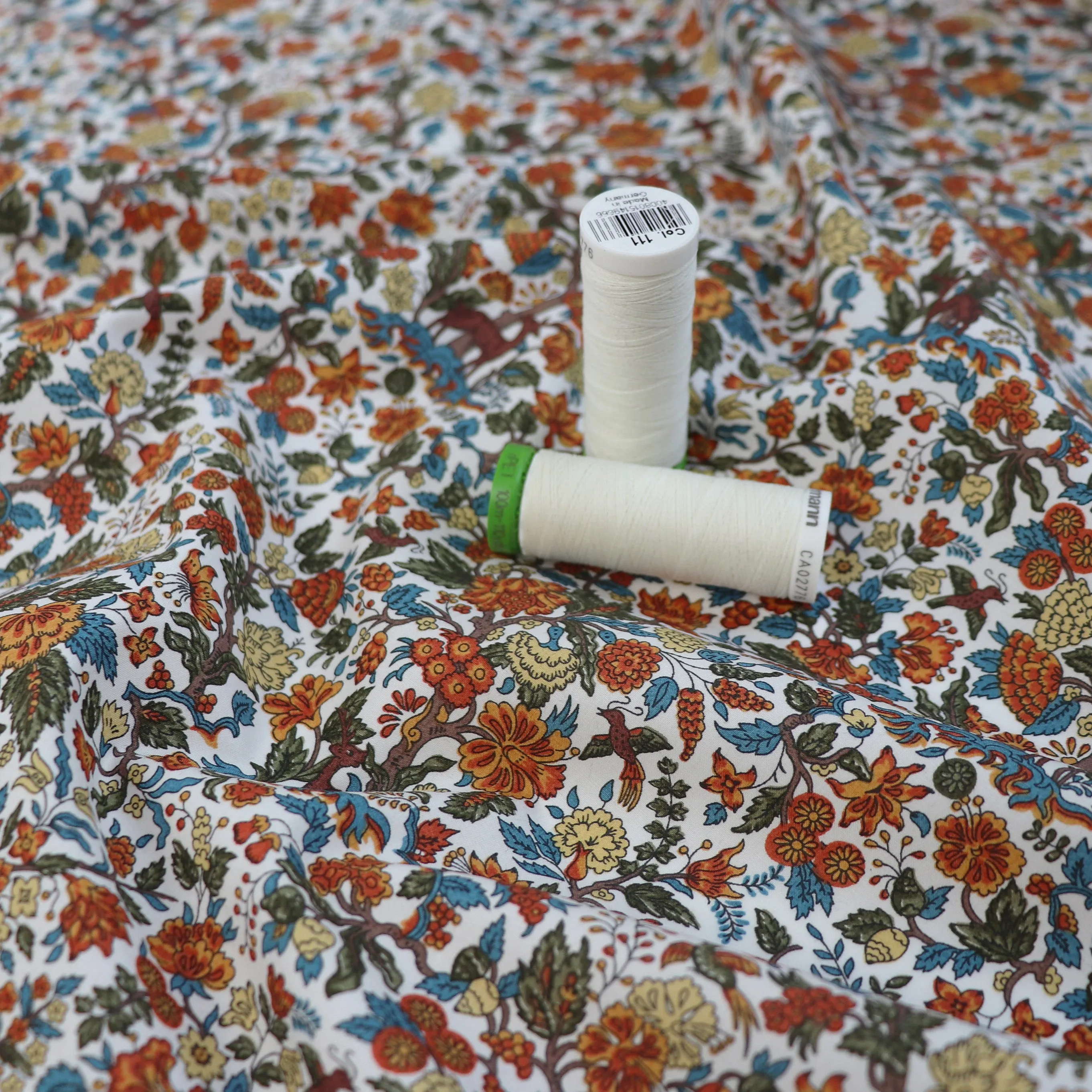 Liberty Fabrics - Salters Forest - Piccadilly Cotton Poplin - SALE