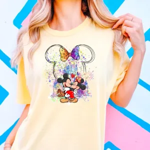 Magical Mouse Castle Shirt for Women