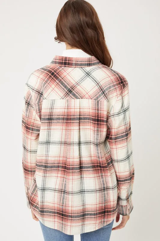 Monica Women's Flannel Top