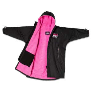 Moto-Mac Kids Robe Coat - Pink Black