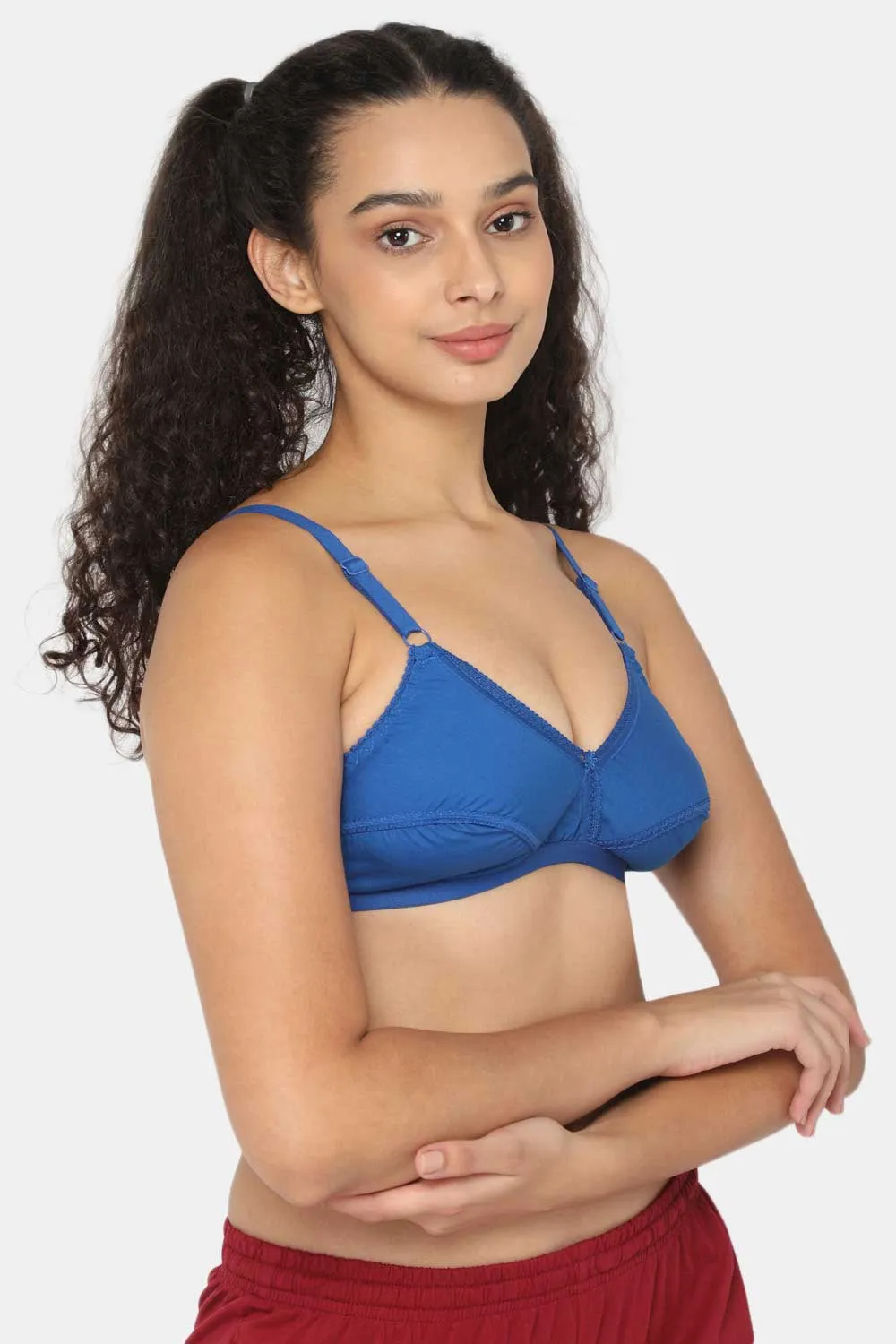 Naidu Hall Medium Coverage Non-Wired Non-Padded Everyday Saree Bra -  Lovable