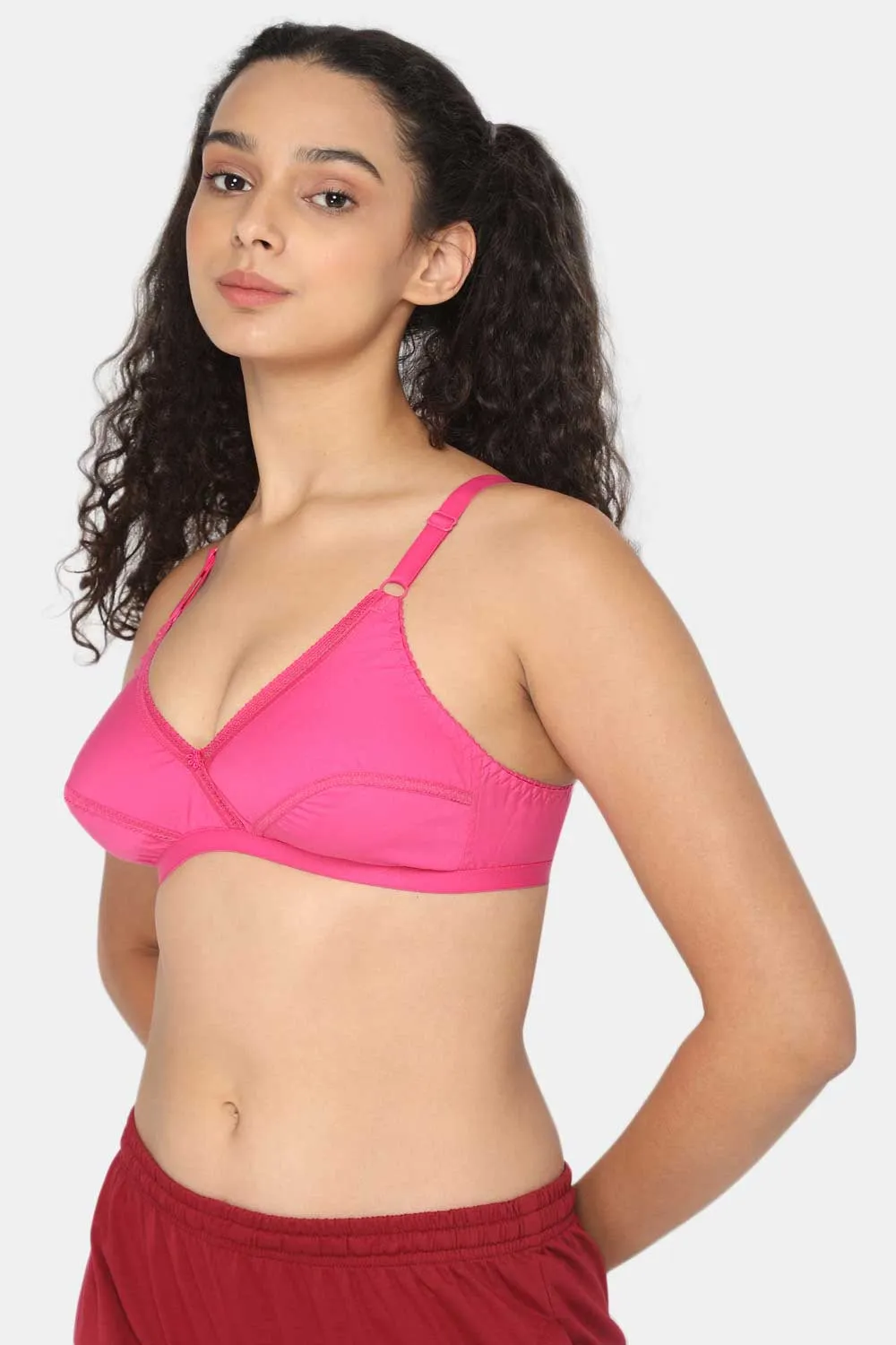 Naidu Hall Medium Coverage Non-Wired Non-Padded Everyday Saree Bra -  Lovable