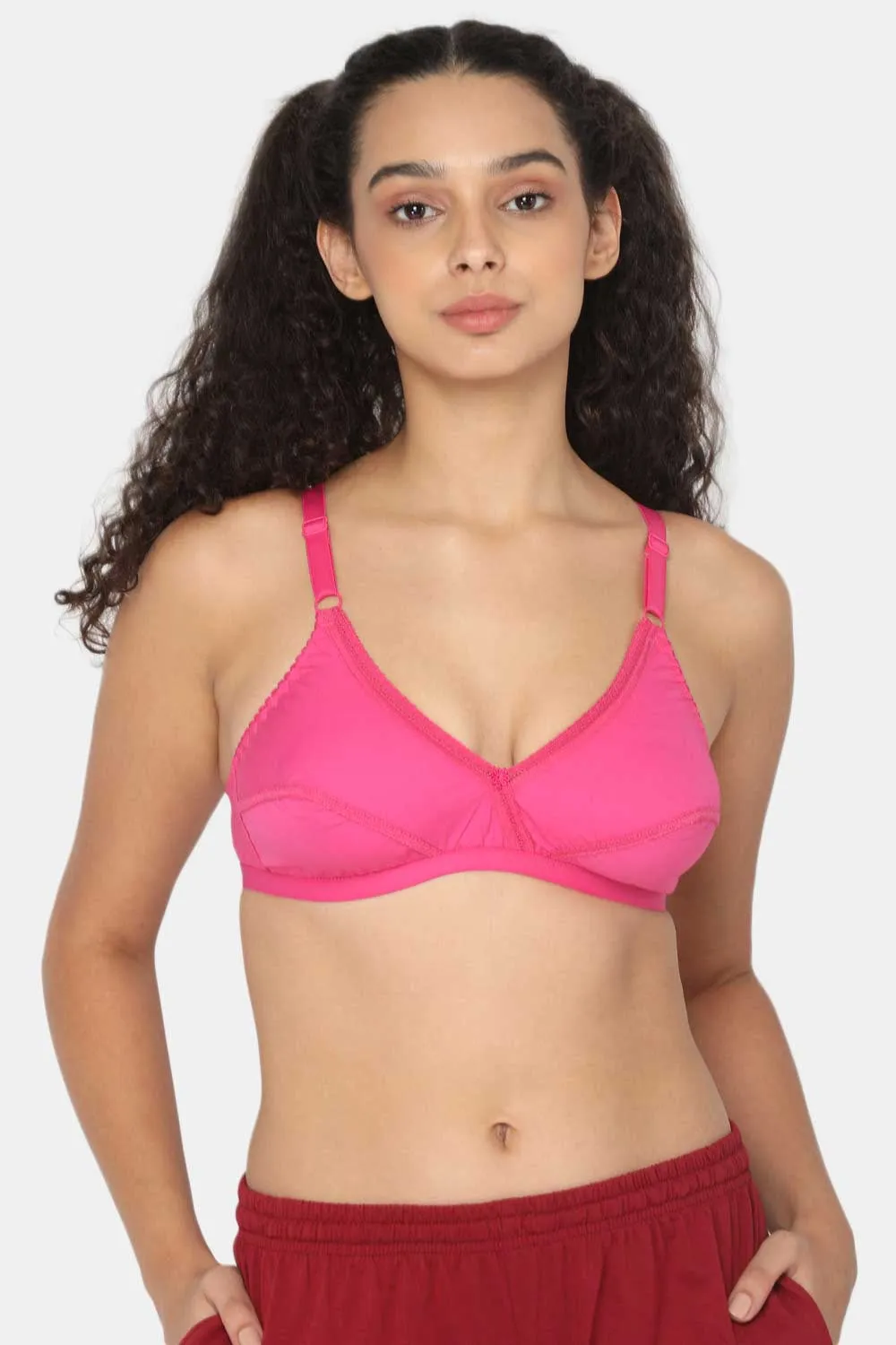 Naidu Hall Medium Coverage Non-Wired Non-Padded Everyday Saree Bra -  Lovable