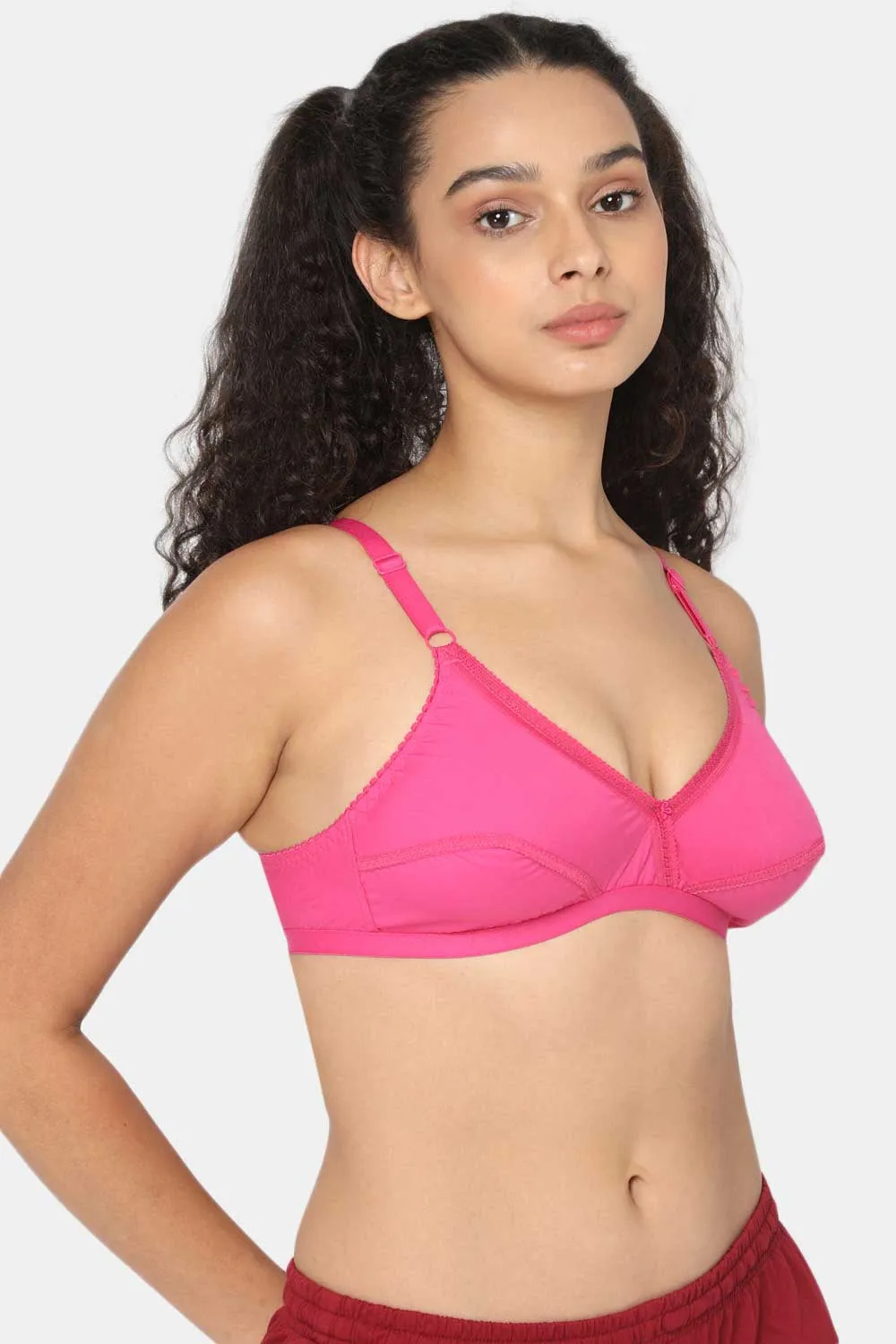 Naidu Hall Medium Coverage Non-Wired Non-Padded Everyday Saree Bra -  Lovable