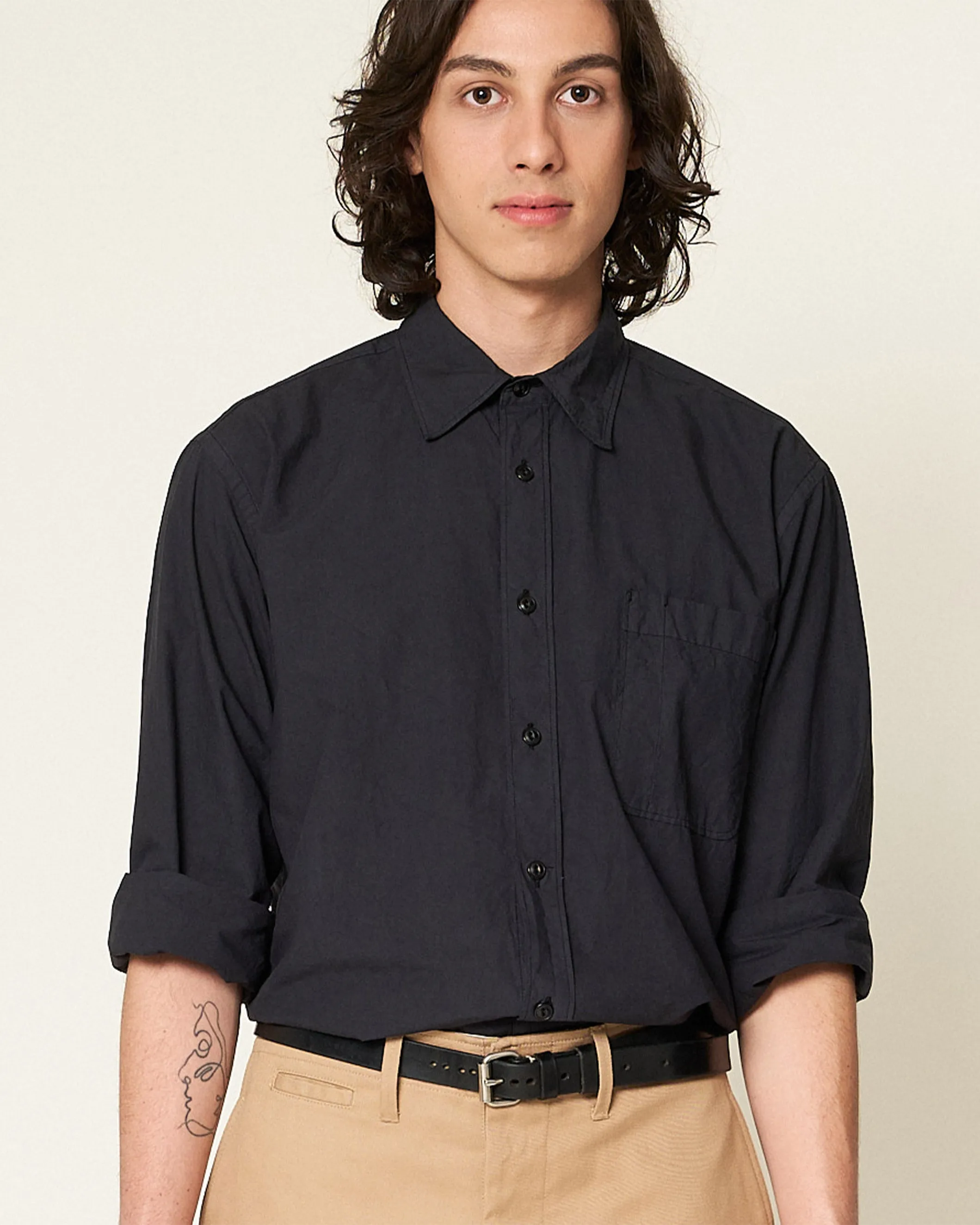 Organic Cotton Relaxed Shirt