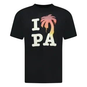 PALM ANGELS 'I LOVE PA' T-SHIRT BLACK