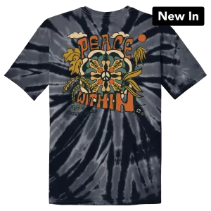 Peace Within - Black Tie Dye