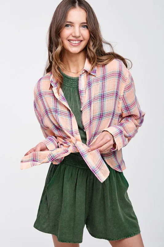 Plaid Liz Shirt