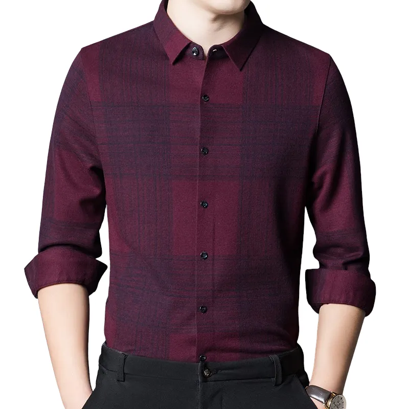 Pologize™ Pure Check Style Button Shirt