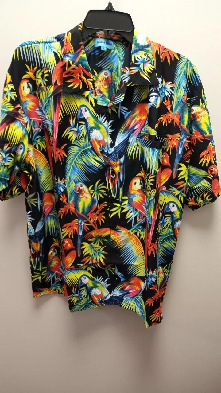 Poly-Print Hawaiian Shirts