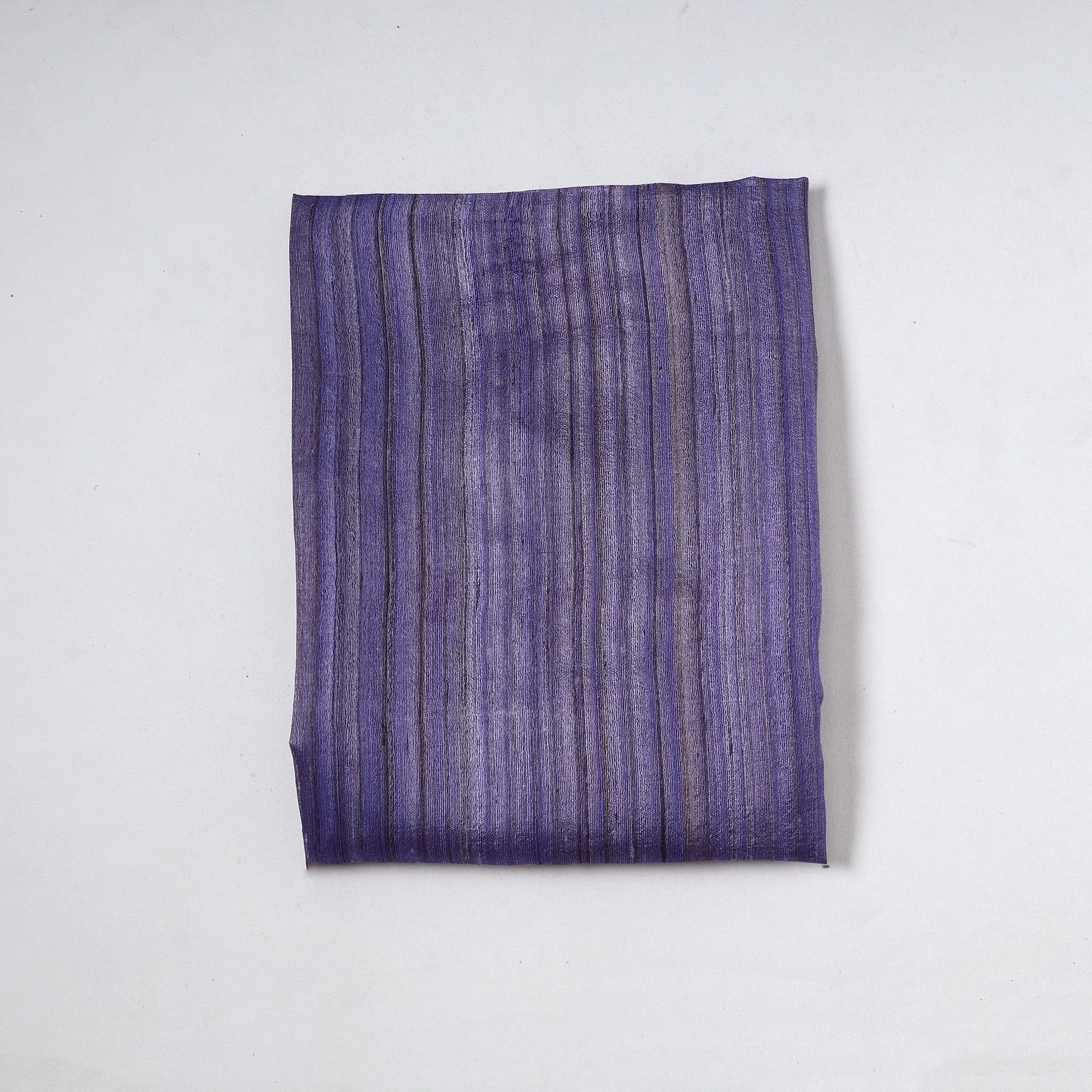 Purple - Vidarbha Tussar Silk Cotton Handloom Precut Fabric (1.4 meter) 63