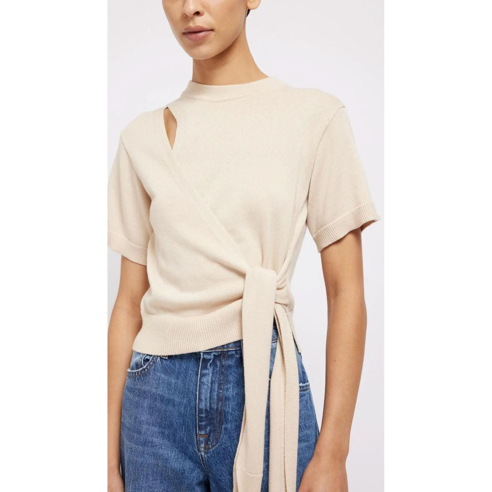 Simkhai Hudson Wrap Tee