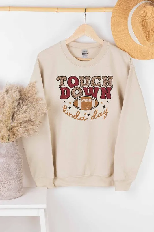 TOUCH DOWN SWEATSHIRT PLUS SIZE