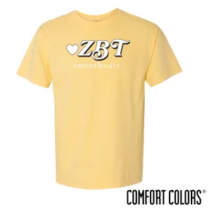 ZBT Comfort Colors Retro Sweetheart Tee